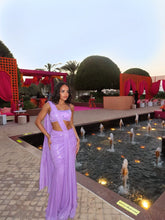 Load image into Gallery viewer, Poo Pre-Stitched Saree (Purple)
